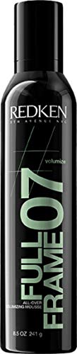 Redken Full Frame 07 All-Over Volumizing Mousse | For All Hair Types | Adds Volume & Anti-Frizz Protection | 8.5 Oz