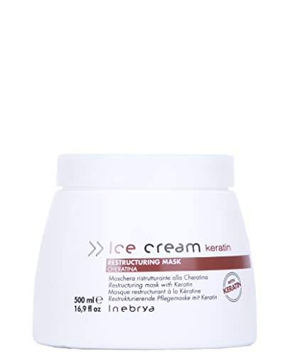 Inebrya Ice cream Keratin Restructuring Mask Restructuring Hair Mask 500ml