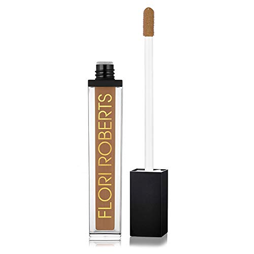 Corrective Concealer by Flori Roberts, Full Coverage for Women of Color or Deeper Skin Tones, Long Lasting Makeup, Natural Radia