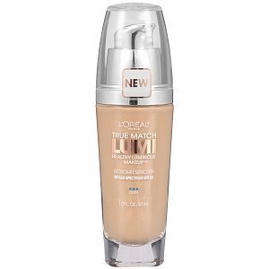 LOreal True Match Lumi Healthy Luminous Makeup, Shell Beige [C4], 1 oz (Pack of 2)