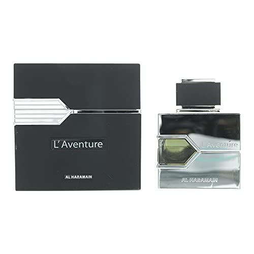 Al Haramain Laventure Eau De Parfum For Men, 3.33 Ounce (100 Ml) - For Creed Aventus Lovers