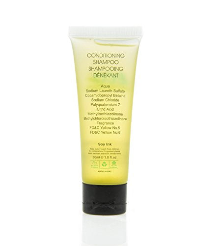 ECO Amenities Conditioning Shampoo, 200 PACK, Mini Size 1 Ounce - Travel Size Shampoo and Conditioner Sets, Mini Shampoo & Condi