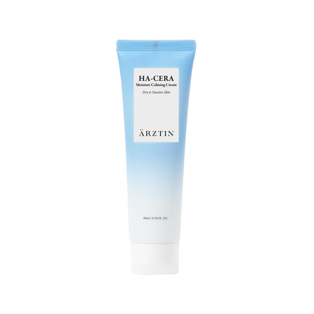 HA-CERA Moisture Calming Cream, 5- layer Hyaluronic acid, Ceramide Cream, Moisture barrier, Deep hydration for Dry, Dehydrated, 