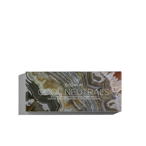 Eyeshadow Palette - Cool Neutrals By Sigma For Women - 0.56 Oz Eye Shadow