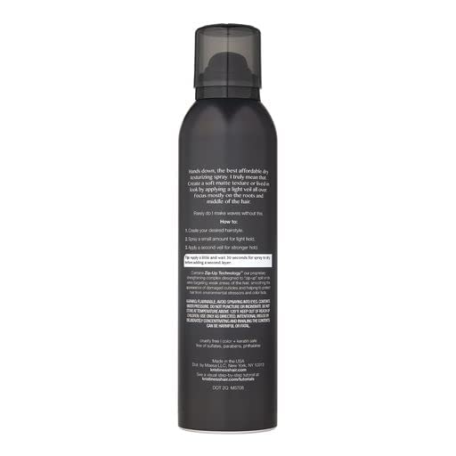 Kristin Ess Hair Dry Finish Working Texture Hair Spray For Volume + Texture, Light Hold Texturizing Hairspray, Soft Matte Finish