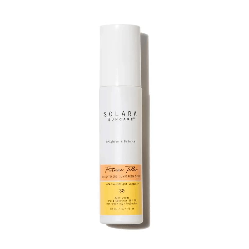 Solara Suncare - Fortune Teller Tint 2 Serum, SPF 30 | EWG Verified, Vegan, Cruelty Free, Reef friendly | Unscented, Lightweight
