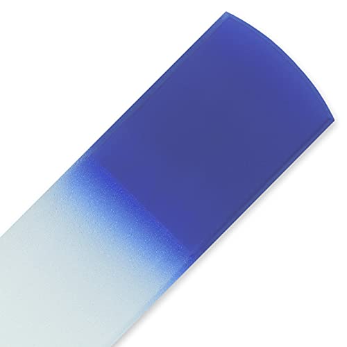 Foot Scrubber - Handmade Glass Foot File - Pedicure Rasp - Genuine Czech Tempered Glass - Corn & Dead Skin Remover - Calluses -