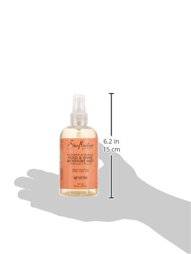 Shea Moisture Coconut & Hibiscus Hold & Shine Moisture Mist, 8 Ounce