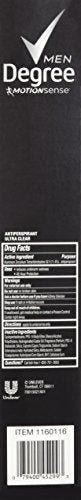 Degree Men Adrenaline Series Antiperspirant & Deodorant 2.7oz 5pack +1.7oz extra