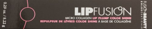 Fusion Beauty Lipfusion Micro Injected Collagen Lip Plump Color Shine, Purrrr, 0.29-Ounce