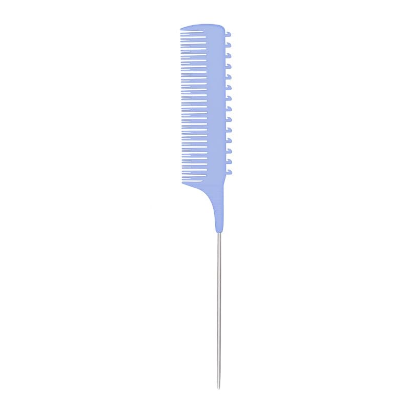 Highlighting Clip Comb Teasing Foiling Salon Hair Clip Weaving Rat Tail Parting Combs, , Reasonable Comb Spacing, Multipurpose, 