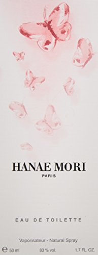 Hanae Mori Eau De Toilette Spray For Women, 17 Ounce