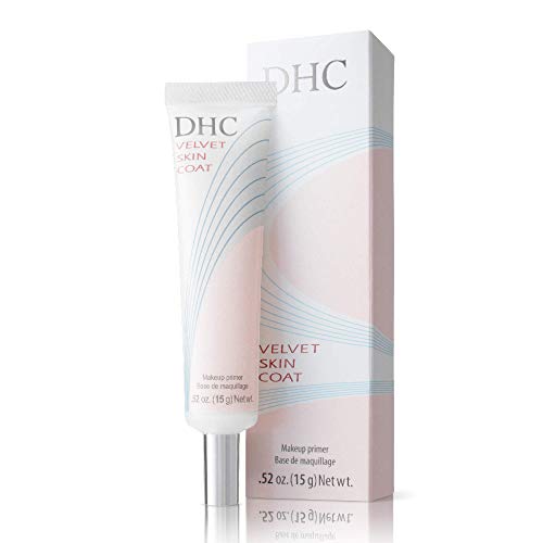 DHC Velvet Skin Coat, Mattifying Makeup Primer, Powder-Gel Formula, Minimizes look of pores, fine lines, and Imperfections, All