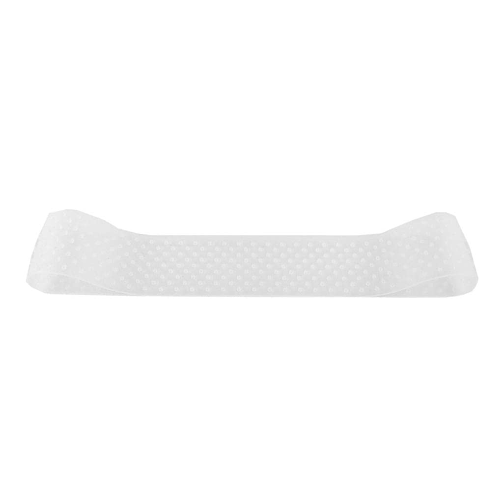MYADDICTION Silicone NonSlip Wig Grip Band Fix Sports Elastic Hair Headband White