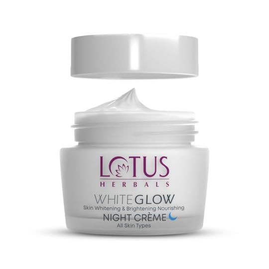 Lotus Herbals Whiteglow Skin Brightening & Nourishing Night Cream 60G