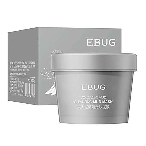 Mud Face Pack Volcano Mask For Deep Cleansing For Face And Body  Spa Quality Pore Reducer For Acne, Blackheads And Oily Skin, S