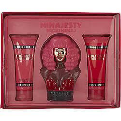 Nicki Minaj Minajesty Eau De Parfum 3-Piece Gift Set - Includes 3.4 Oz Perfume, Body Lotion, And Bath & Shower Gel - Perfect Wom
