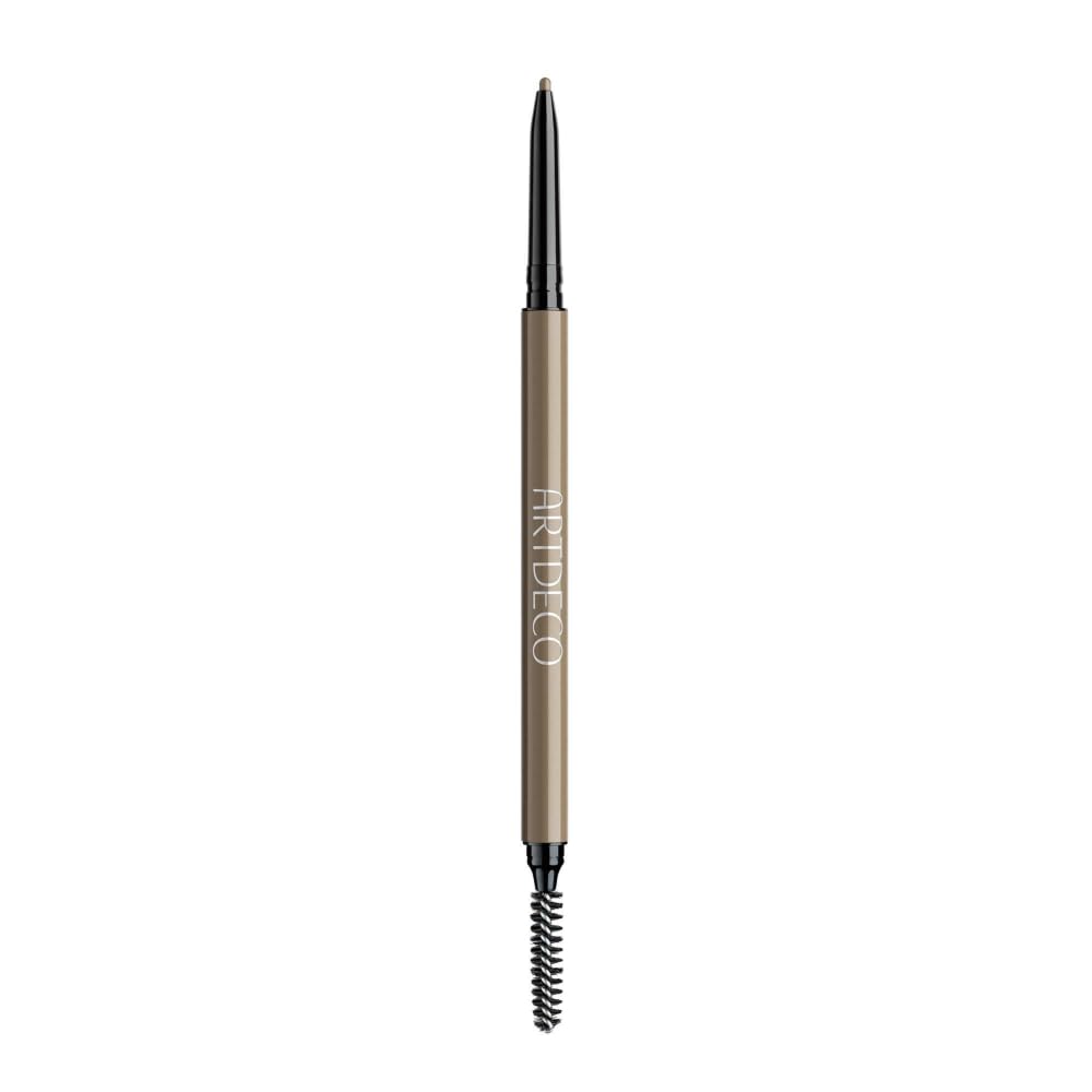 Artdeco Ultra Fine Brow Liner - Ash Brown - Thin Twist-Out Tip Creates Ultra-Fine Lines - Integrated Grooming Brush - Smudge-Pro