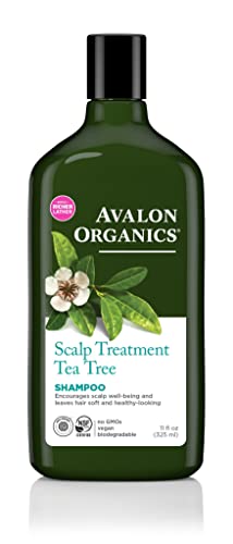 Avalon Organics Shampoo, Scalp Treatment Tea Tree, 11 Oz