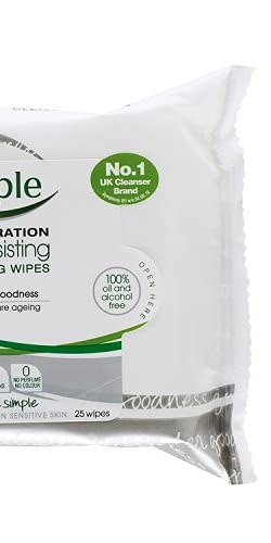 Simple Regeneration Age Resisting Cleansing Wipes (25)