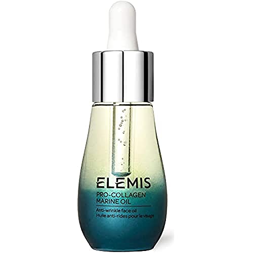 Elemis Pro-Collagen Marine Oil | Ultra Lightweight Anti-Wrinkle Daily Face Oil Deeply Moisturizes, Nourishes, And Hydrates For A