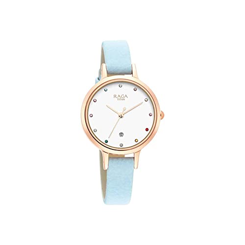 Titan Analog White Dial WomenS Watch-Np2666Wl02/Np2666Wl02, White, Analog Watch