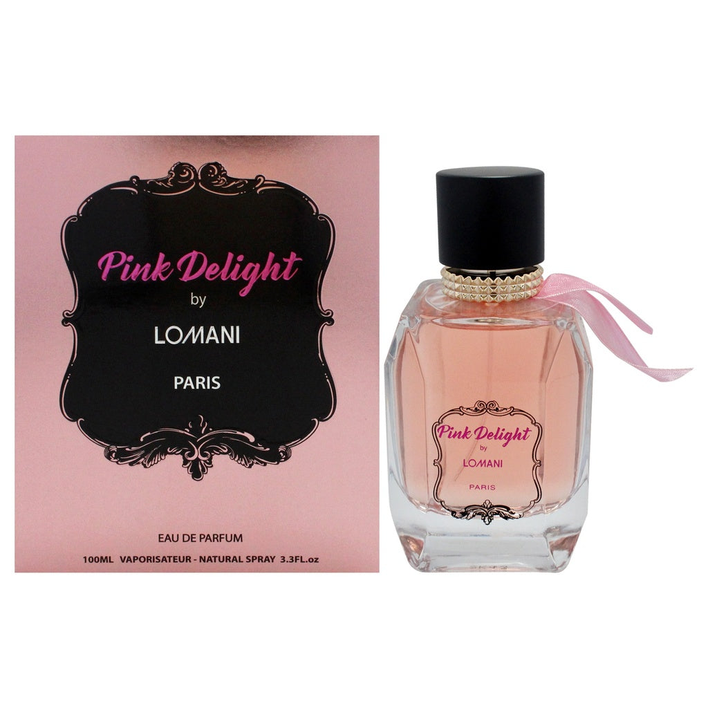 Lomani Pink Delight By Lomani For Women 3.3 Oz Edp Spray Eau De Parfum