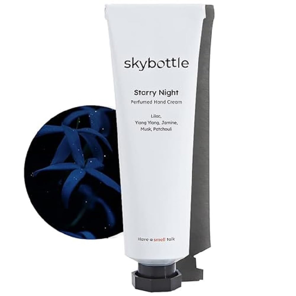 Skybottle Daily Moisturizing Hand Cream Perfumed With Ylang Ylang, Jasmine, Musk Scent, Fast Absorbing And Hydrating Lotion With