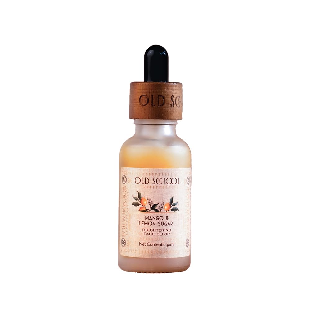 Old School Mango & Lemon Sugar Brightening Face Elixir