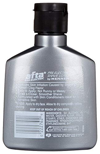 Afta Pre-Electric Shave Lotion With Skin Conditioners Original 3 oz (Pack of 3)