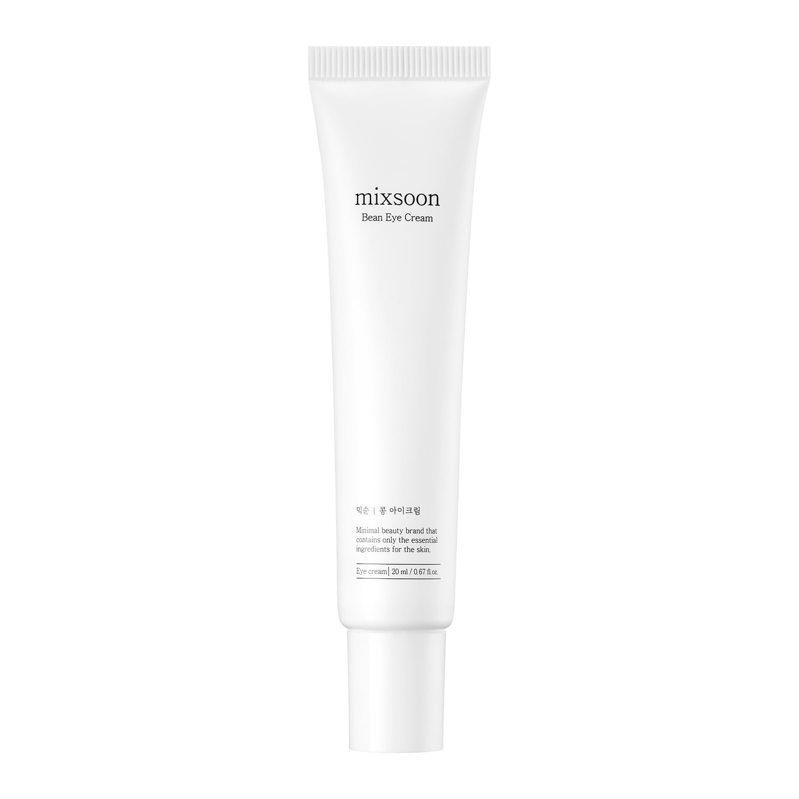 Mixsoon Bean Eye Cream Moisturizer With Mild Soothing Beans Korean Skin Care 0.67 Fl. Oz. / 20Ml