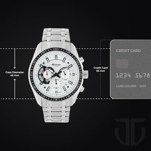 Titan Analog Silver Dial MenS Watch-90077Km01