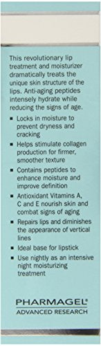 Pharmagel Lip Recovery Protectant, Hydrating Lip Treatment for Lip Lines and Wrinkles  Lip Moisturizer  Lip Balm & Repair - 05 o