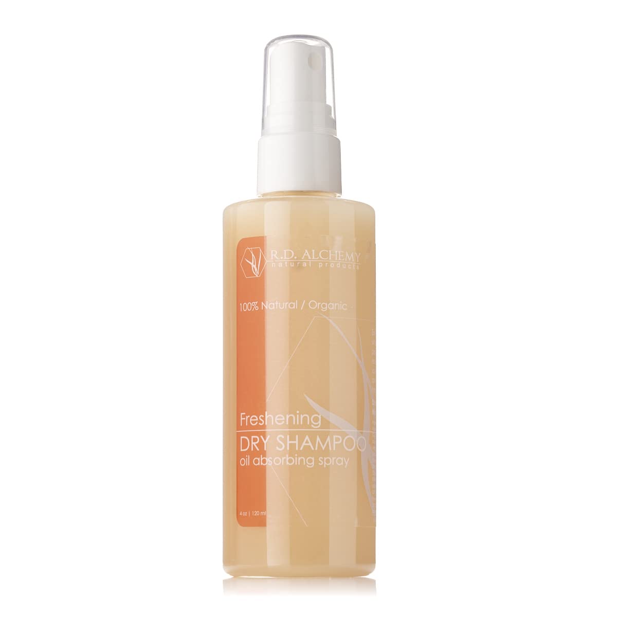 RD ALCHEMY - 100% Natural & Organic Dry Shampoo Spray - Instantly Cleanses and Refreshes Hair Naturally, While Absorbing Excess 