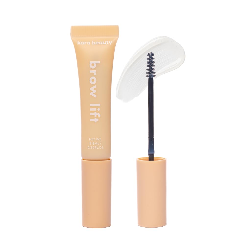 Kara Beauty Brow Lift - Clear Eyebrow Gel for Laminated Look, Extreme Hold Brow Kit, Fluffy Eyebrow Styling Clear Gel for Eyebro