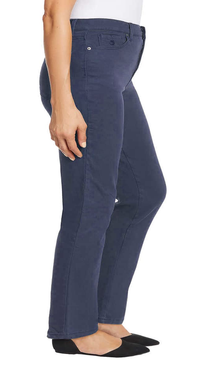 Gloria Vanderbilt Womens Classic Amanda High Rise Tapered Jean For Women - Port Blue 8