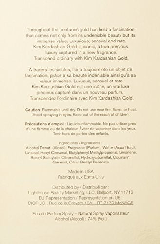 Kim Kardashian Gold 3.4 Eau De Parfum Spray