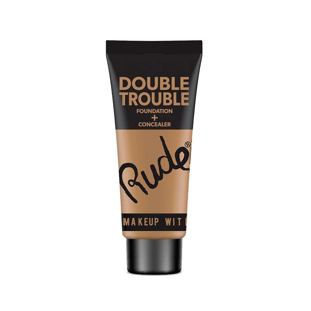 Rude Double Trouble Foundation + Concealer(D0102H2B5Gv)