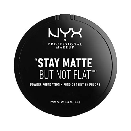 NYX PROFESSIONAL MAKEUP Stay Matte But Not Flat Powder Foundation, Natural