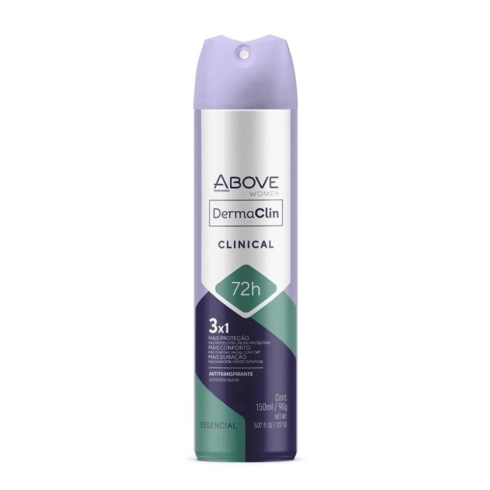 72 Hours Antiperspirant Deodorant - Derma Clinical By Above For Women - 3.17 Oz Deodorant Spray