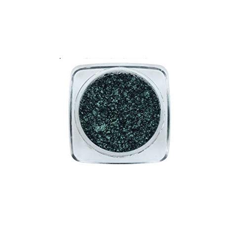 Phoera Pigment Eyeshadow Palette Metallic Shimmer Glitter Loose Powder Eye Shadow Makeup (305 EMERALD)