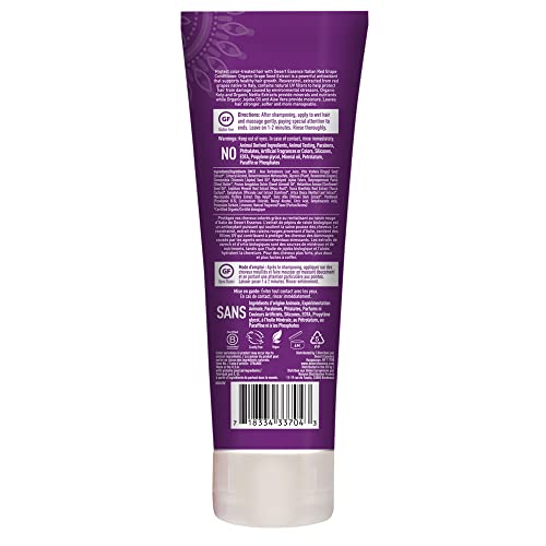 Desert Essence Italian Red Grape Conditioner Antioxidant-Rich Resveratrol, Organic Sea Kelp & Nettle Extracts Minerals & Vitamin
