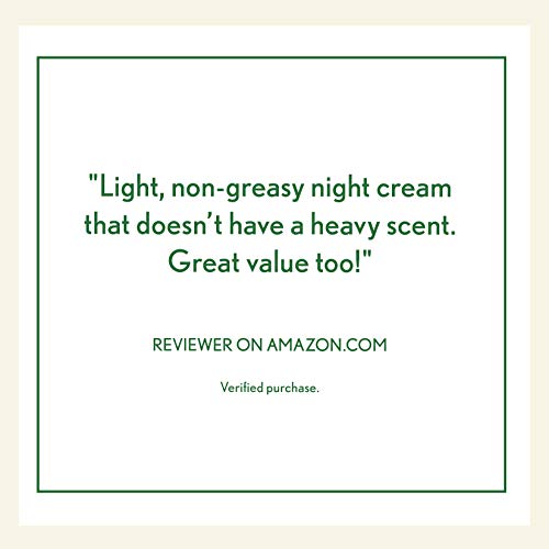Aveeno Positively Radiant Moisturizing Face & Neck Night Cream With Tone Correcting Soy & Niacinamide, Night Cream Targets Dull