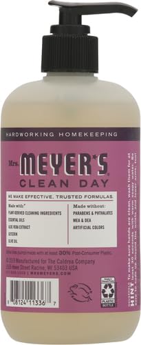 Mrs. Meyers Clean Day Hand Soap, Plumberry, Made With Essential Oils, 12.5 Oz