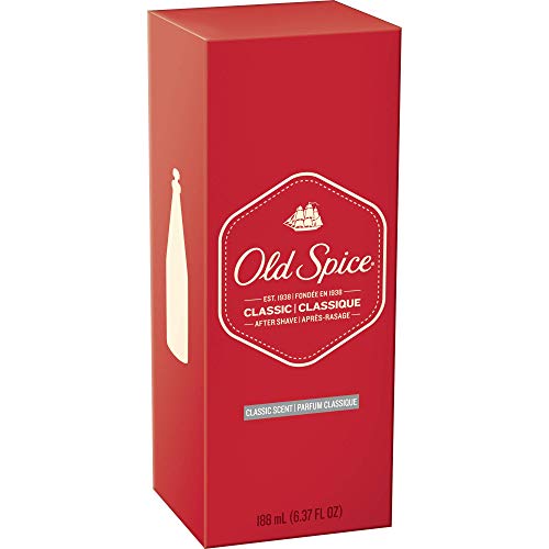 Old Spice Classic After Shave - 6.37 oz (Pack of 3) - Refreshing Formula, No Color, Model 164171_OLD