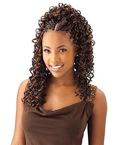 Shake N Go Freetress Bulk Braiding Hair - GOGO CURL (99J)