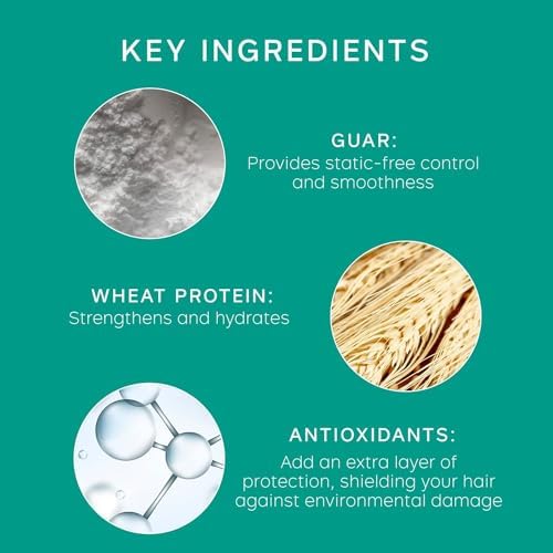 PHILIP KINGSLEY Moisture Balancing Combination Shampoo Hydrating for Dry Oily Hair, Hydration Anti-Frizz Anti-Oxidant Shampoo Ge