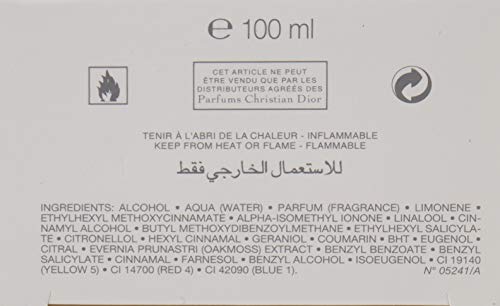 Christian Dior Diorama For Women Eau De Toilette Spray, 3.4 Ounce
