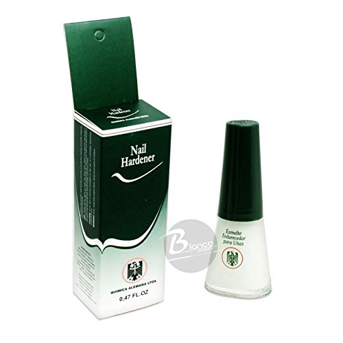 Química Alemana Nail Hardener Treatment - 3 Bottles, 0.47 Fl Oz Each, Strengthener Polish for Healthy Nails