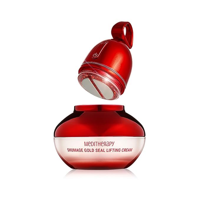 Shumage Gold Seal Lifting Cream+Device - Moisturizer Face Lift Cream, Hydrating & Tightening For Sagging Skin - Korean Face Mois